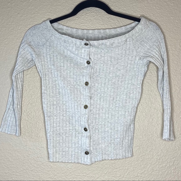 Project Social T Tops - Project Social T Off The Shoulder Crop Top XS NWOT